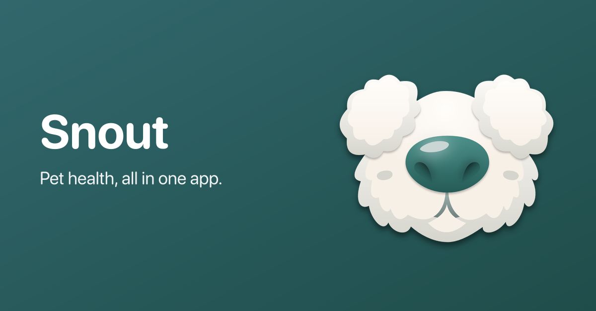 Built Snout, a native SwiftUI + Core Data/CloudKit pet health tracker